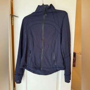 Navy Lululemon Crop Define Jacket